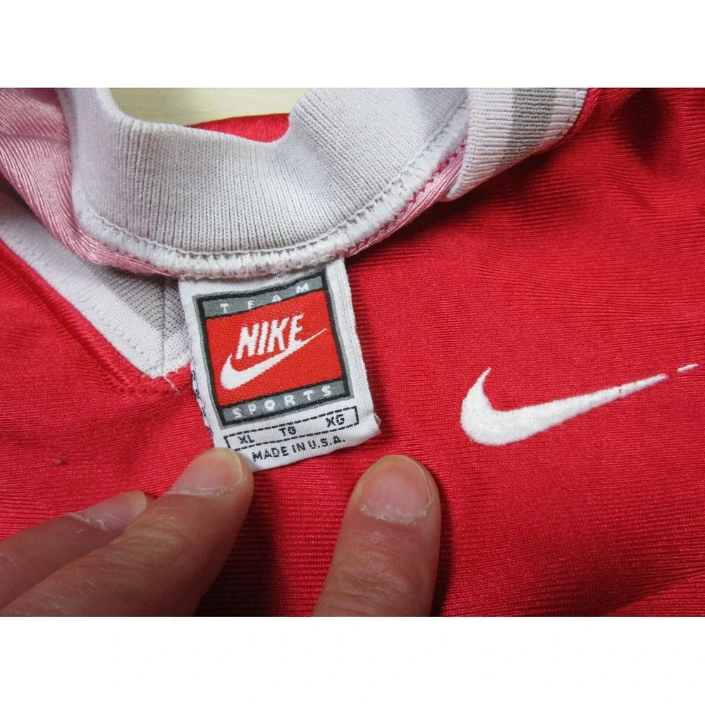 Vintage 1990's Ohio‎ State Buckeyes Nike NCAA Basketball Jersey 40 (XL) #40 OSU